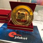 Hizmet anisi askeriye tabak plaket