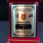 Askeriye hizmet anisi plaket