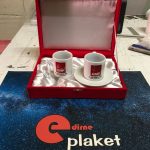 Edirne kahve fincani baski hediyelik esya