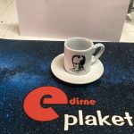 Edirne plaket Turk kahvesi fincani baski